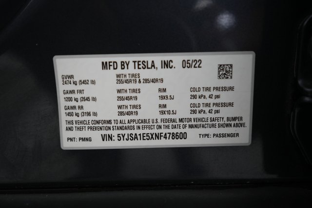 2022 Tesla Model S — photo 24 of 24