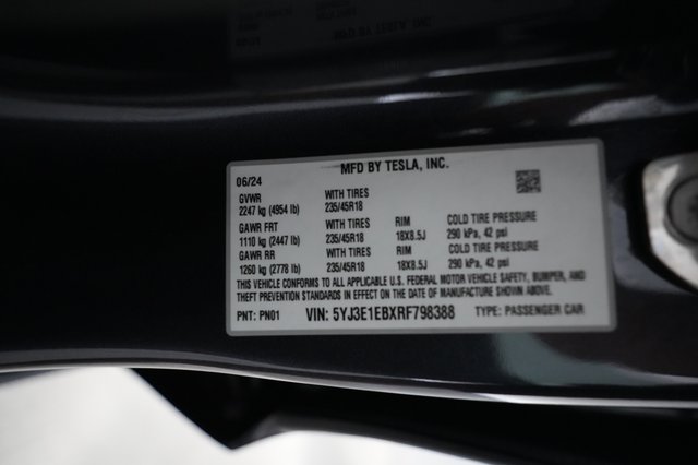 2024 Tesla Model 3 — photo 24 of 24