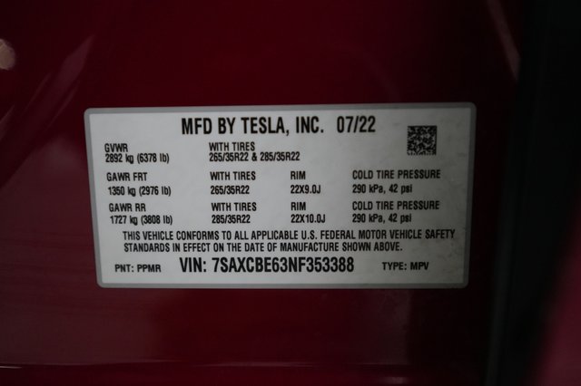 2022 Tesla Model X — photo 26 of 26