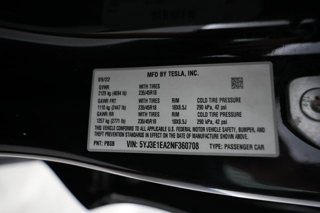 2022 Tesla Model 3 — photo 24 of 24
