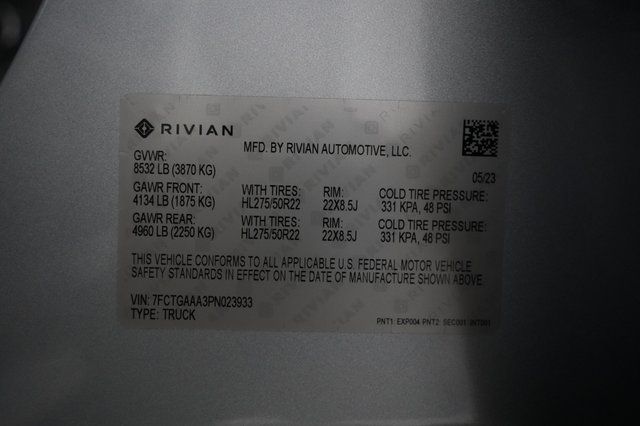 2023 Rivian R1T — photo 27 of 27
