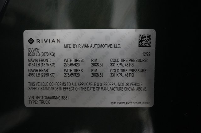 2022 Rivian R1T — photo 28 of 28