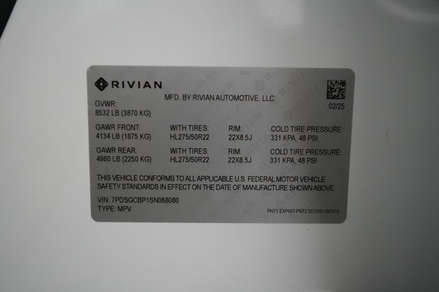 2025 Rivian R1S — photo 27 of 27