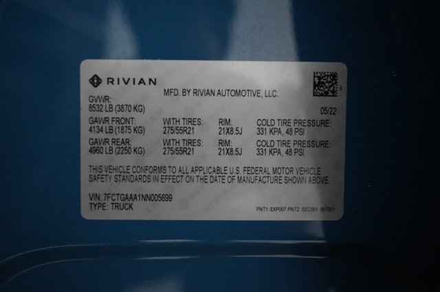 2022 Rivian R1T — photo 25 of 25