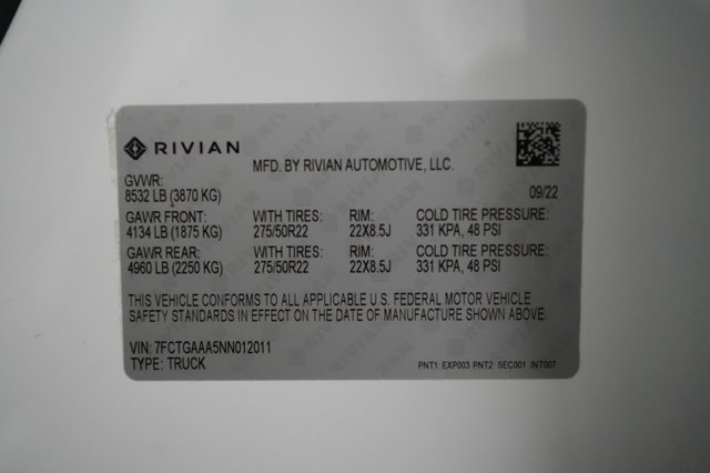 2022 Rivian R1T — photo 25 of 25